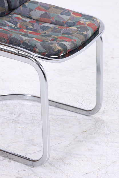 2er Set Freischwinger von GASTONE RINALDI | Mid Century Designklassiker | Vintage Stuhl | Retro Stuhl