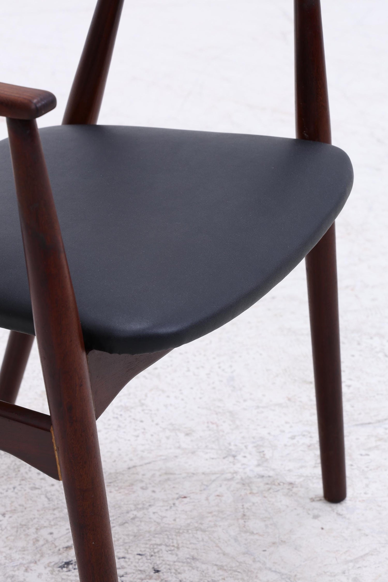 Vintage Teak Stuhl von Th. Harlev für Farstrup Møbler | Danish Design Mid Century Esszimmerstuhl