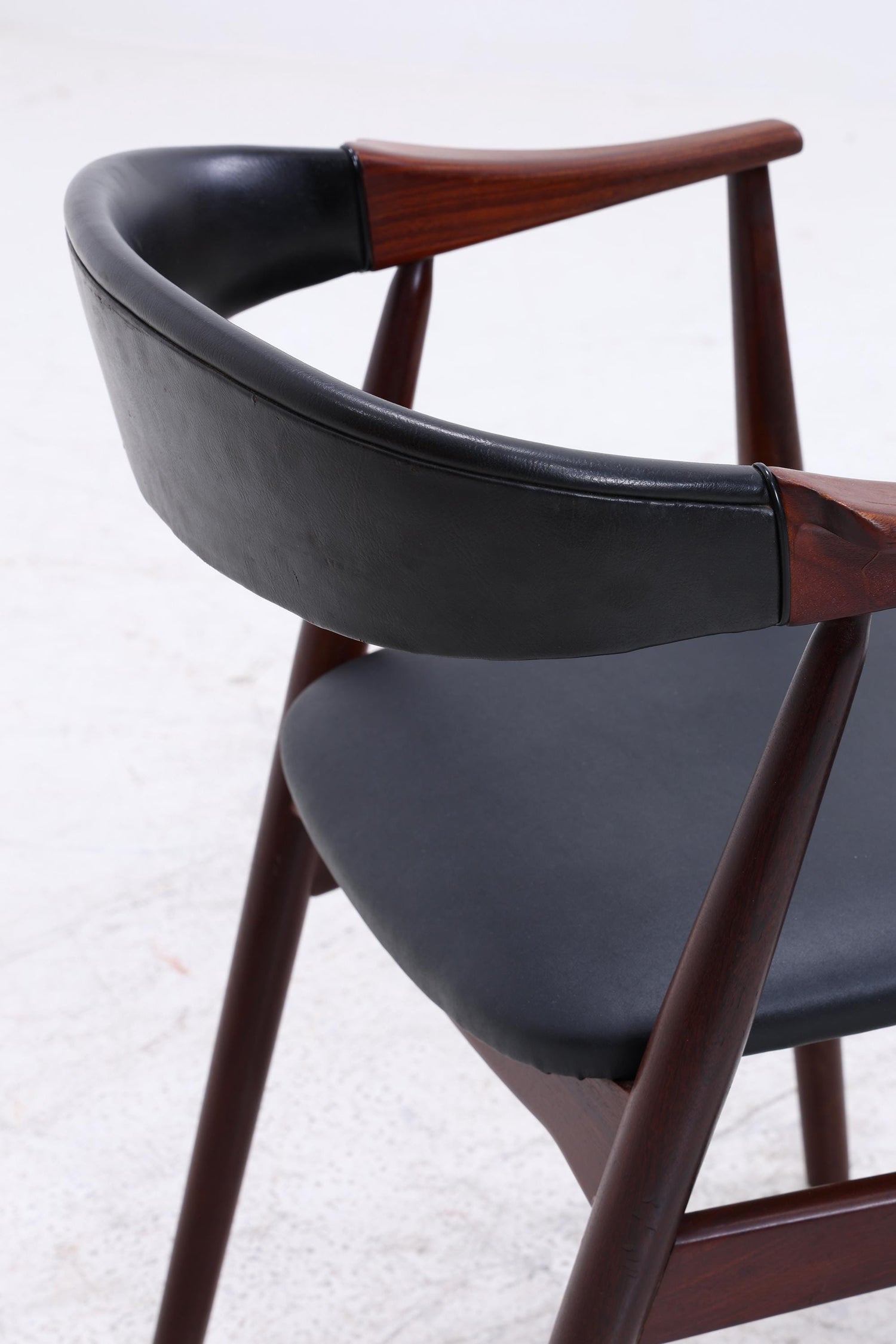 Vintage Teak Stuhl von Th. Harlev für Farstrup Møbler | Danish Design Mid Century Esszimmerstuhl