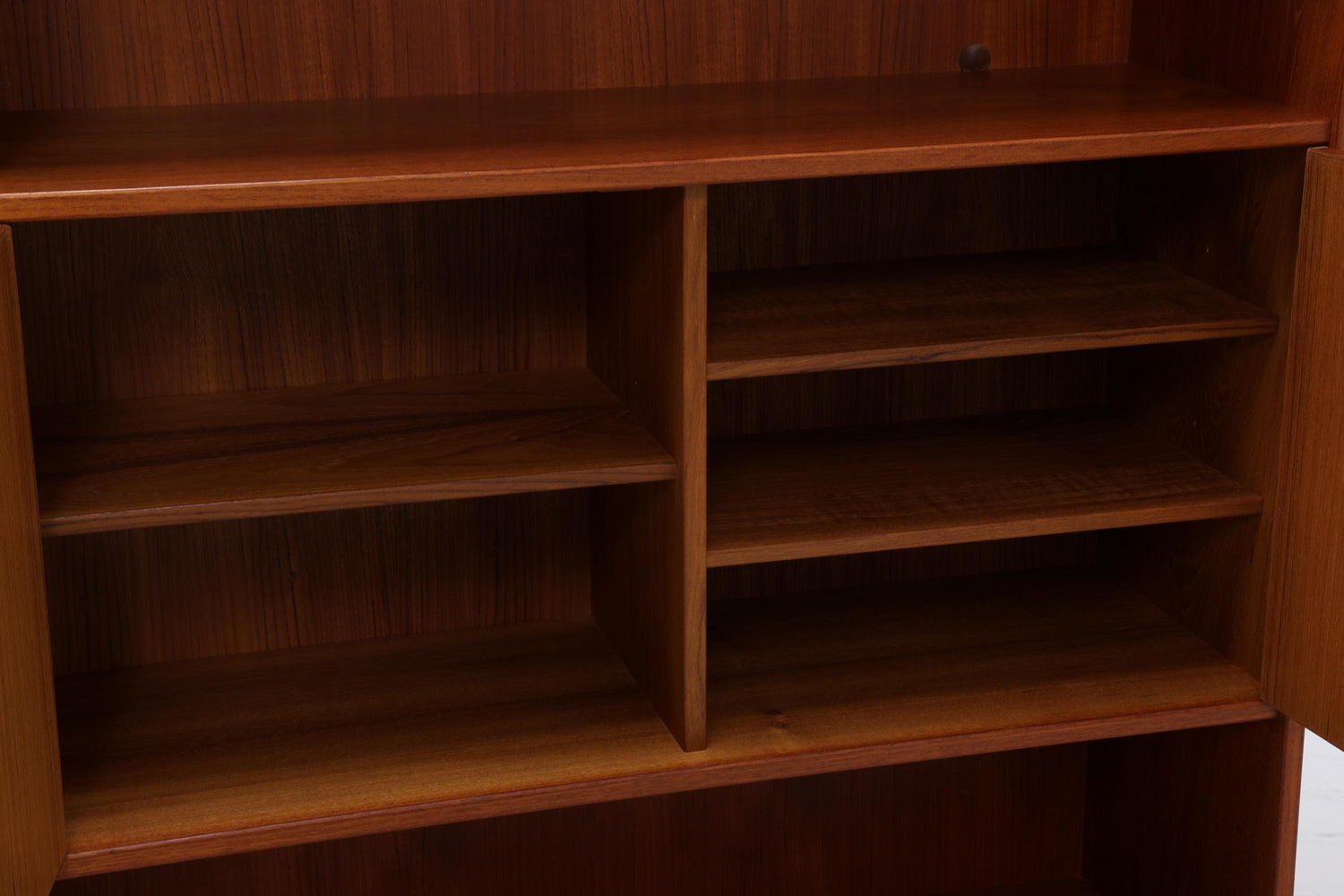 Vintage Teak Highboard 60er Jahre | Mid Century Sideboard Schrank Holz Aufbewahrung