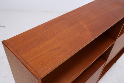 Vintage Teak Highboard 60er Jahre | Mid Century Sideboard Schrank Holz Aufbewahrung