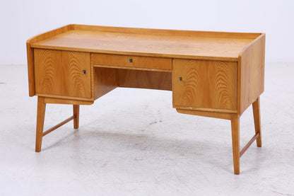 Vintage Schreibtisch aus Esche | Mid-Century Bürotisch 60er Jahre Design