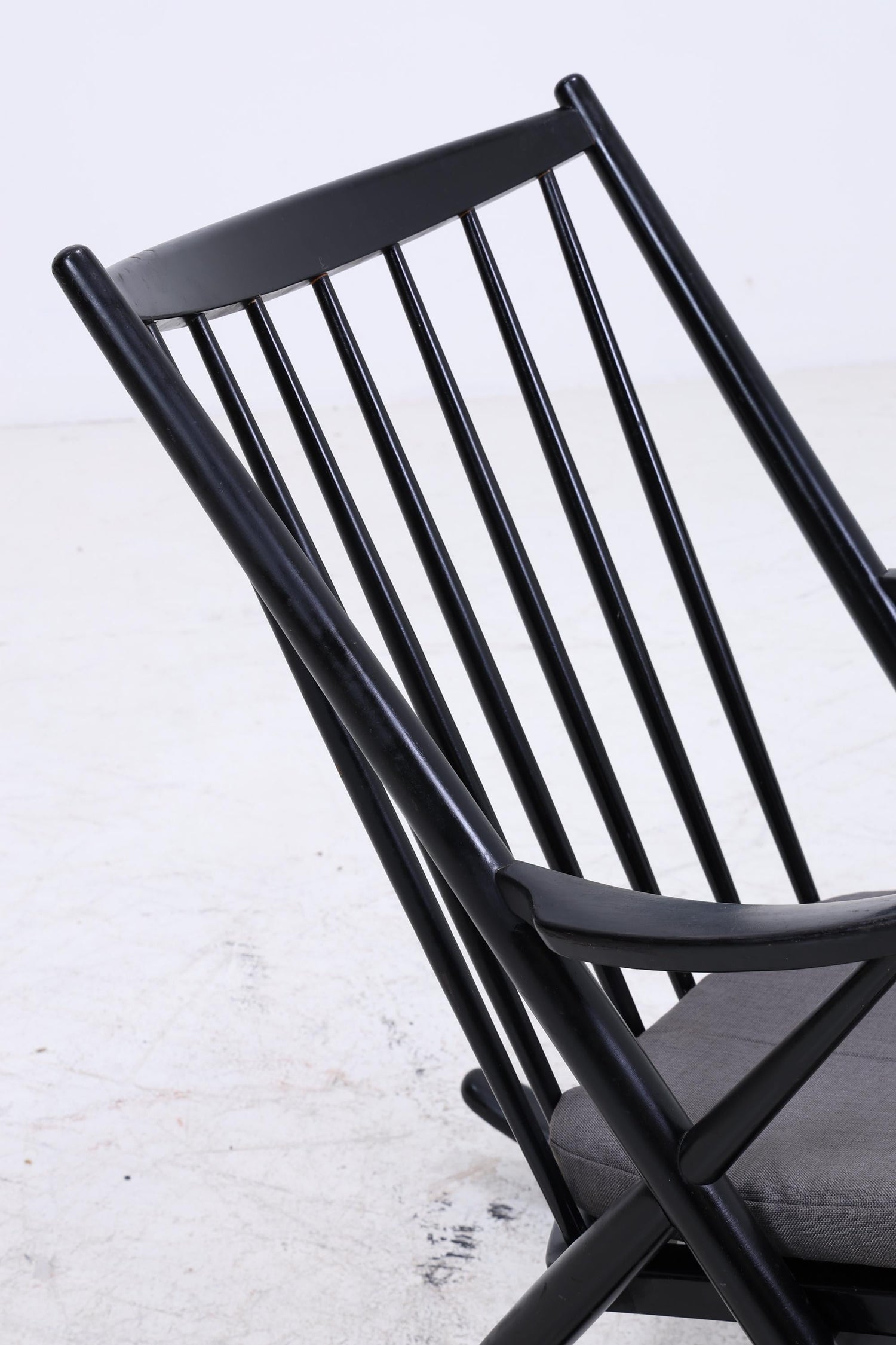 Vintage Schaukelstuhl Modell 182 Rocking Chair von Frank Reenskaug für Bramin | Danish Design Mid Century Sessel