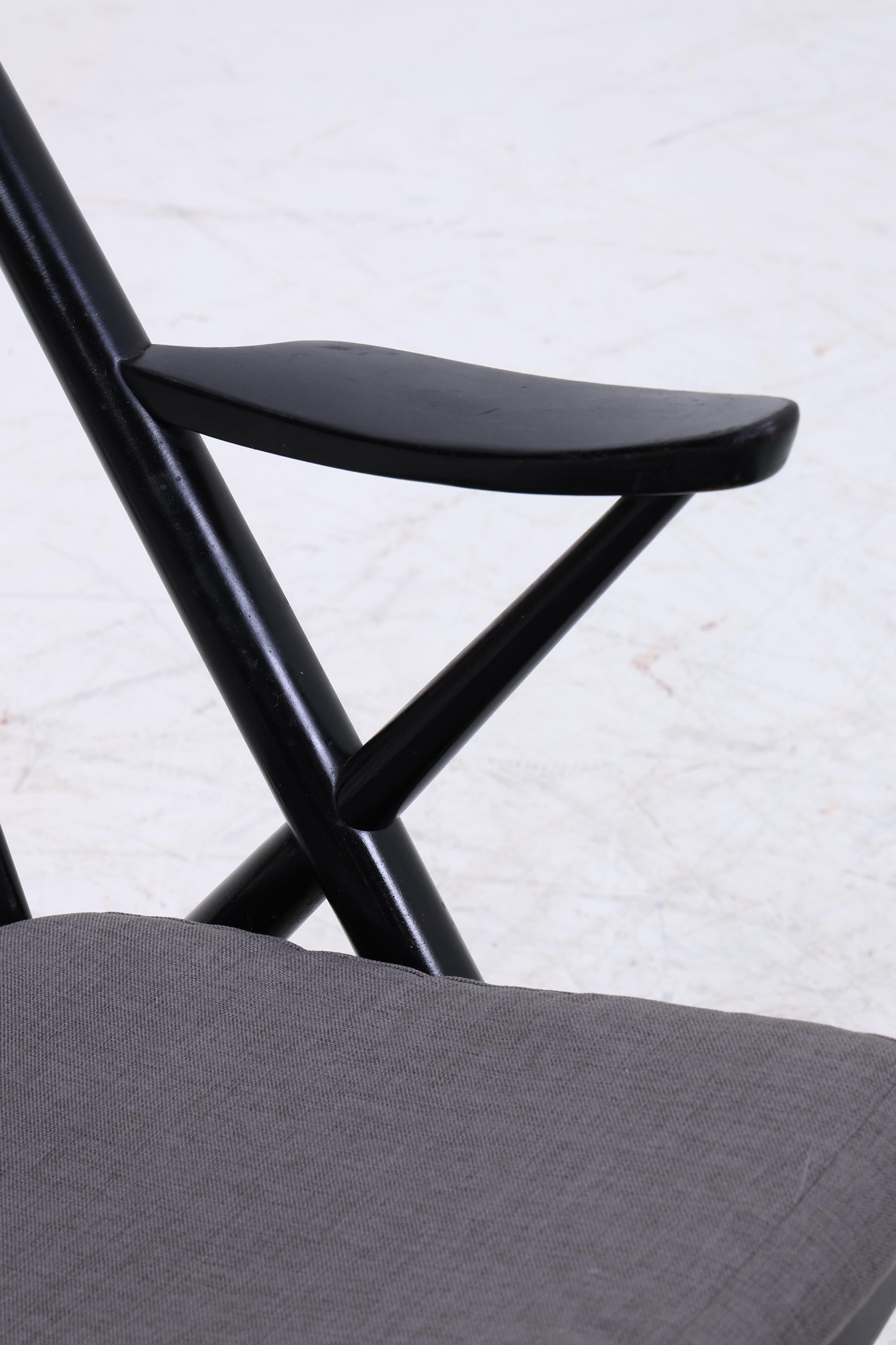 Vintage Schaukelstuhl Modell 182 Rocking Chair von Frank Reenskaug für Bramin | Danish Design Mid Century Sessel