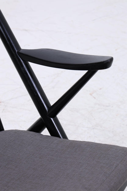 Vintage Schaukelstuhl Modell 182 Rocking Chair von Frank Reenskaug für Bramin | Danish Design Mid Century Sessel