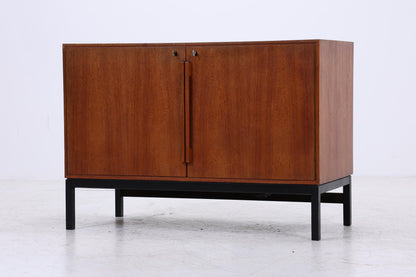 Vintage Teak Barschrank von Bernadotte &amp; Björn für Atlas Silkeborg | Mid Century Minibar mit Kühlschrank