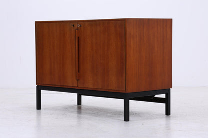 Vintage Teak Barschrank von Bernadotte &amp; Björn für Atlas Silkeborg | Mid Century Minibar mit Kühlschrank