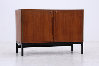 Vintage Teak Barschrank von Bernadotte &amp; Björn für Atlas Silkeborg | Mid Century Minibar mit Kühlschrank