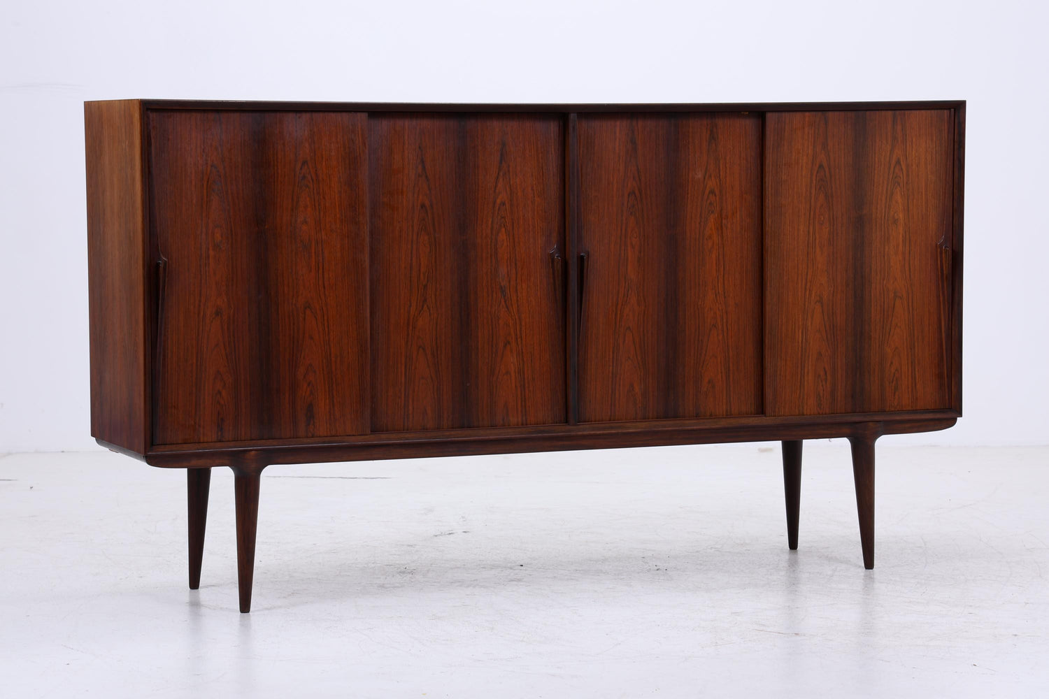 Vintage Palisander Highboard von Omann Jun | Mid Century Sideboard Schubladen Schrank Holz Aufbewahrung