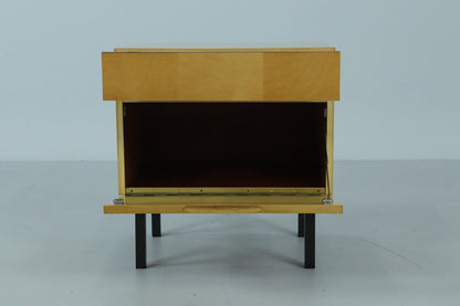 ❌SALE❌ Vintage Mini Kommode 60er Jahre | Mid Century Schubladen Flur Konsole Schrank Antik Retro 50er 70er Holz Schwarze Griffe